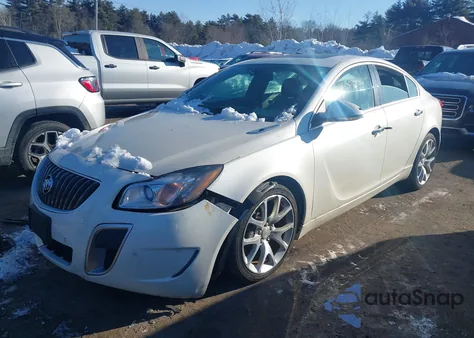 2013 Buick Regal Gs из США, поврежденный, VIN 2G4GV5GV8D9144868